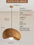 Axyaa Wabi-Sabi Resin Pendant Lights for Home Decor & Dining Room
