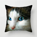 Axyaa Cute Cat Animal Pillowcase for Sofa Decoration in Living Room