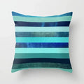 Axyaa Geometric Pattern Polyester Pillow Case for Home Sofa Decoration