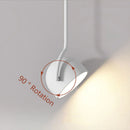 Axyaa Modern LED Bedside Pendant Light for Bedroom Living Room Decor