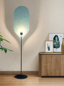 Axyaa Iron Floor Lamp: Vertical LED Light for Bedroom, Study, Living Room & Sofa