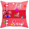 Axyaa Santa Claus Fawn Luminous Pillowcase - Christmas Party & Home Decor Gift