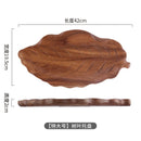 Axyaa Acacia Wooden Tea Tray for Home, Restaurant, Baking, and Fruit Serving
