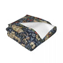 Axyaa Luxury Thief Pattern Throw Blanket for Babies