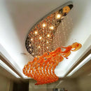 Axyaa Nordic Style Living Room Pendant Light Chandeliers in Multiple Colors