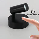Axyaa Rechargeable LED Spot Wall Lamp with Touch Switch and Rotatable Magnetic Design
