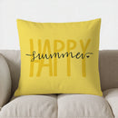 Yellow Daisy Pattern Cushion Cover by Axyaa - Perfect for Sofa, Bedroom, Car