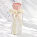 Nordic Pink Plastic Vase by Axyaa - Modern Home Decor & Floral Storage