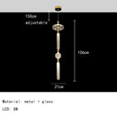 Axyaa Nordic Luxury Art Glass Chandelier for Home Decor Lighting
