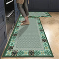 Axyaa Printed Kitchen Mat - Absorbent & Non-slip Area Rug for Living Room, Bedroom & Hallway