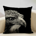 Axyaa Animal Pattern Cushion Cover Trio: Lion, Tiger, Bear Home Sofa Decor Kids Gift