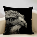 Axyaa Animal Pattern Cushion Cover Trio: Lion, Tiger, Bear Home Sofa Decor Kids Gift