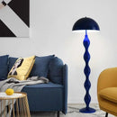 Axyaa Color Mushroom LED Floor Lamp for Modern Living Room, Bedroom, and Study Lighting
