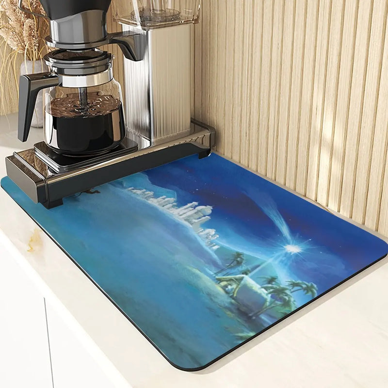 Axyaa Silicone Placemat Dish Table Mats Architecture Printing