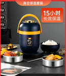Axyaa Stainless Steel Vacuum Insulated Bento Box - Two-Layer Ultra Long Insulation