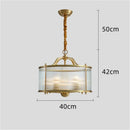 Axyaa Gold Metal Glass Tube Chandelier: Modern Large Round Dining Table Lighting