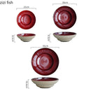 Axyaa Coarse Pottery Bowl Set for Restaurant Soup Salad Pasta Dessert Molecular Cuisine