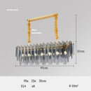 Axyaa Iron Pendant Chandelier for Dinning & Living Room