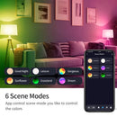 Axyaa Smart LED Bulb: 9W-18W RGB Dimmable Lamp with Timer Control