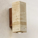 Axyaa Yellow Cave Stone Wall Lamp: Bedroom Spotlight for Living Room Home Decor