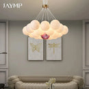 Axyaa Moon Ceiling Chandelier: Modern Indoor Lighting for Home Decor