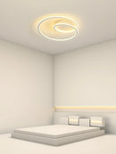 Axyaa Modern Minimalism Round LED Ceiling Light Aluminum Dimmable Fixture