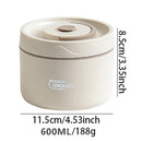 Axyaa Double-layer Insulated Stainless Steel Lunch Box with Storage Bag