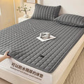 Axyaa Waterproof Mattress Bed Pad with Raw Cotton and Soybean Padding
