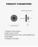 Axyaa Circle Glass Wall Lights: Nordic Modern Design for Bedroom, Kitchen, Bar - Minimalist Luxury Décor