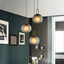 Axyaa Glass Ball Pendant Light for Home Decor Lighting