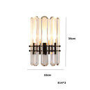Axyaa Gold Black Crystal Chandelier Luxury Indoor Lighting for Dining Living Room