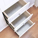 Axyaa Kitchen Drawer Liner: Thick Oil-Proof Cabinet Mat for Cupboards, Shelves, Closet