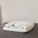 Axyaa Jacquard Eucalyptus & Cotton 3pcs Duvet Cover Set - High Quality
