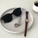 Axya Nordic Ink Splash Plate, Minimalist Jewelry Storage & Breakfast Dessert Plate
