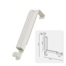 Axyaa Retractable Foldable Wall Mount Clothes Drying Rack - Punch-Free Holder