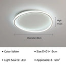 Axyaa Nordic LED Ceiling Light: Modern Minimalist Design, Warm & Romantic Bedroom Lamp