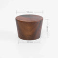 Axyaa Wooden Coat Hook Hat Key Holder Bathroom Rack Wall Mounted Storage