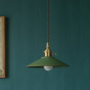 Axyaa Ceramic LED Pendant Lamp Copper Hanglamp for Dining Living Room
