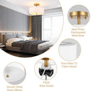 Axyaa White Fabric Ceiling Light for Living Room, Bedroom, Dining Room