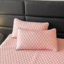 Axyaa Summer Cooling Mat Set with Latex Filling and Ice Silk Fabric