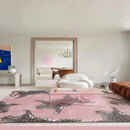 Axyaa Leopard Print Plush Carpet: Luxe Bedroom & Living Room Decor Rug
