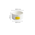 Axyaa Duck Ceramic Tableware Set - Shallow Plate, Soup Bowl, Seasoning Dish, Snack Plate