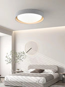 Axyaa Modern Nordic Round LED Ceiling Light with Remote Control