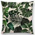 Axyaa Tropical Jungle Garden Throw Pillow Covers