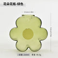 Axyaa Glass Hydroponic Flower Vase - Transparent Table Decor