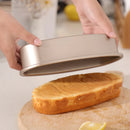 Axyaa Carbon Steel Oval Baking Mold for Cheesecakes, Bread Loaves, Kitchen Accessories