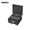 Axyaa Wireless Remote LED Par 6x18W Battery Lighting in Flight Case