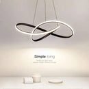 Axyaa Nordic LED Ceiling Chandelier for Dining & Living Room