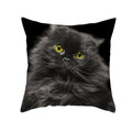 Axyaa Black Cat Pillowcases: Cute Kitty Lover Cushion Cover & Home Decor