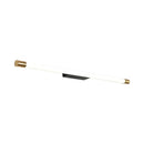 Axyaa Modern Nordic Black Gold LED Wall Lamp for Bathroom Mirror Lighting